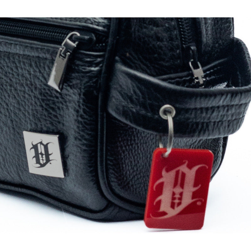 Neceser Ollin Estuche De Viaje Piel Vacuno Travel Case Negro Lisa